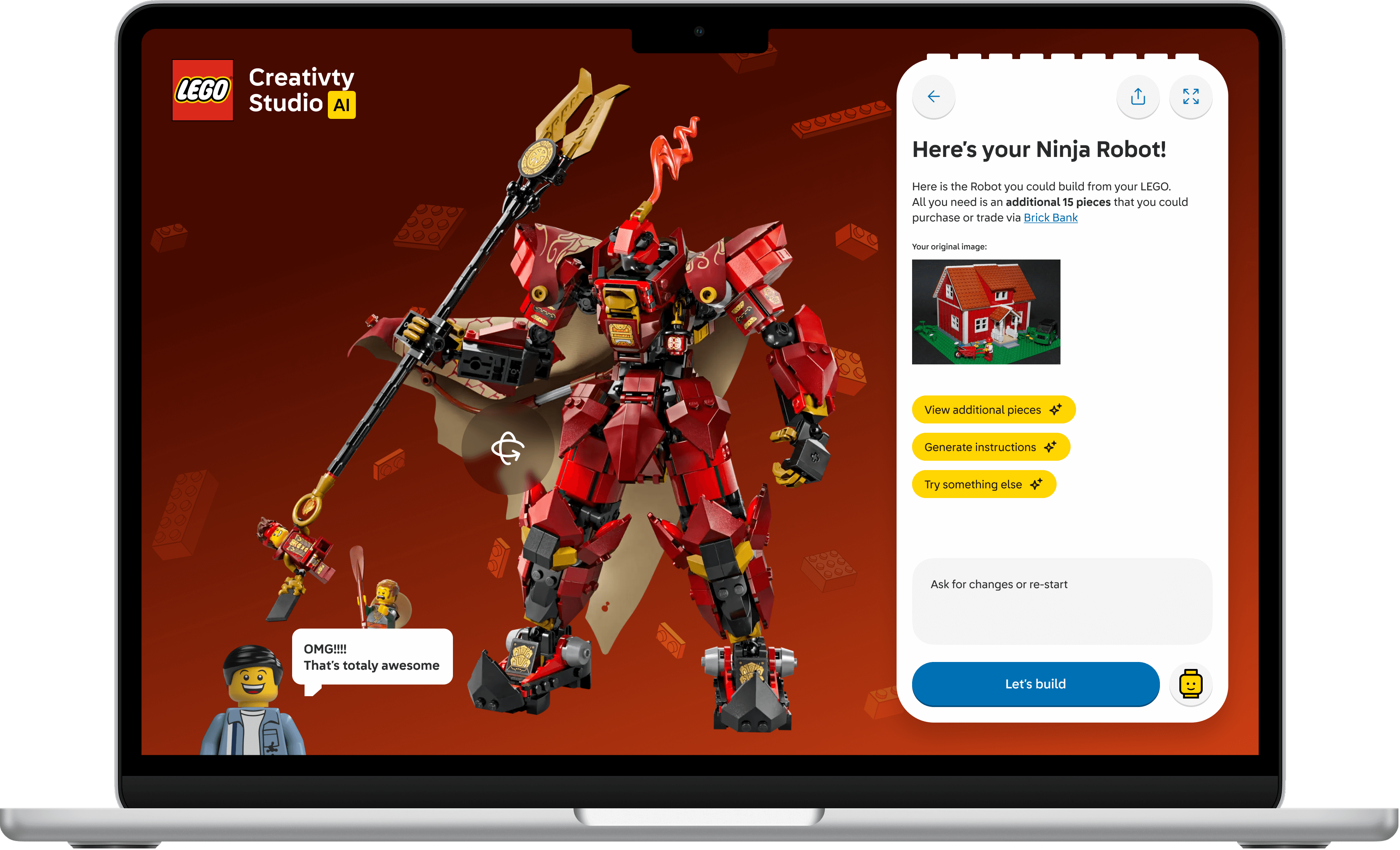 Creativity Studio AI_ Ninja Robot